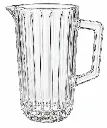Jug 1.5lt Glass Ribbed Grandiose - 19266