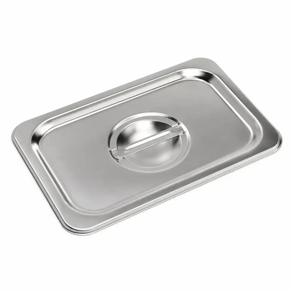Insert Lid Third (325x175mm) Stainless Steel - Heavy Duty