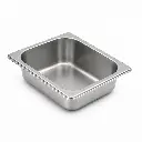Insert Sixth 65mm (176x162x65mm) Stainless Steel - Heavy Duty