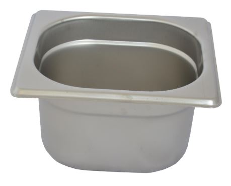 Insert Sixth 100mm (176x162x100mm) Stainless Steel