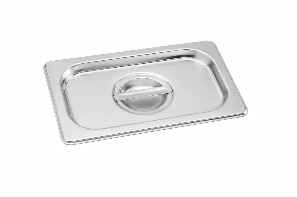Insert Lid Quarter (265x162mm) Stainless Steel - Heavy Duty