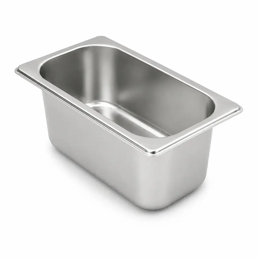 Insert Quarter 100mm (265x162x100mm) Stainless Steel - Heavy Duty 