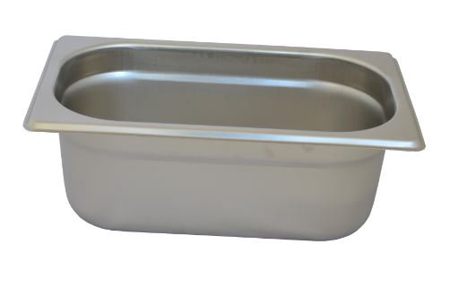 Insert Quarter 100mm (265x162x100mm) Stainless Steel 