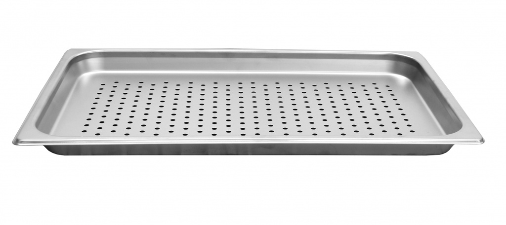 Insert Full 65mm Perforated (525x325x65mm) Stainless Steel