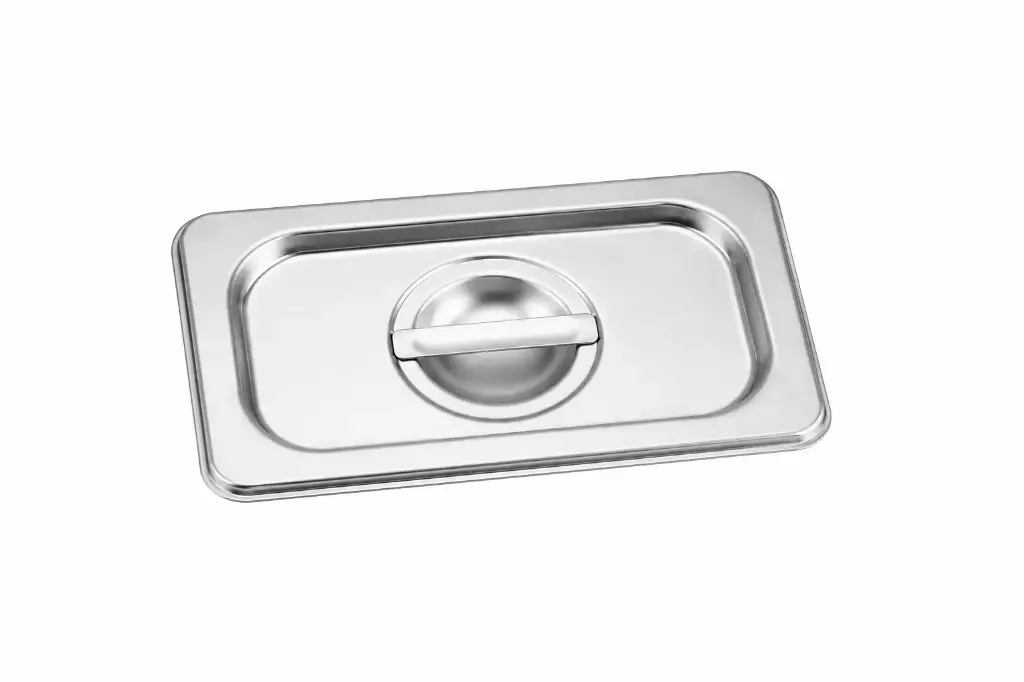 Insert Lid Ninth (175x108mm) Stainless Steel - Heavy Duty 