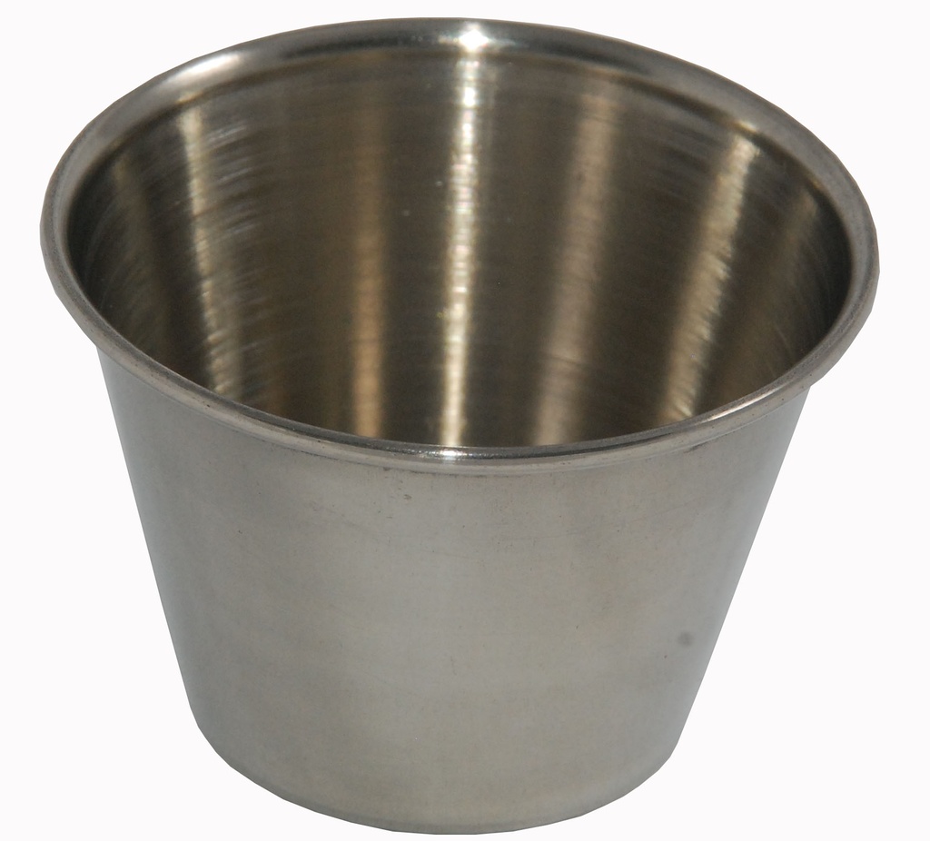 Sauce Cup 2.5oz (6x4.5cm) Stainless Steel - Scup1 