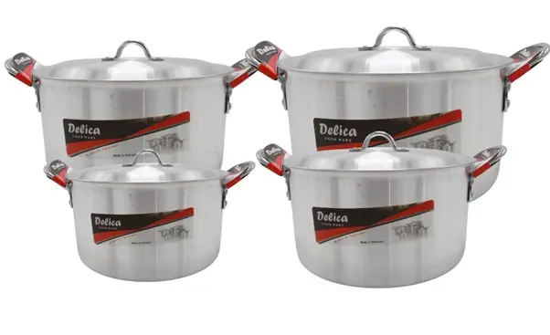 Pot Set 8Pc Megna Pbi132