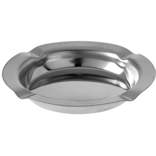 Ashtray 110mm Stainless Steel Round - 1AR