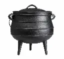 Potjie Pot 3-Leg Cast Iron Black - No.4