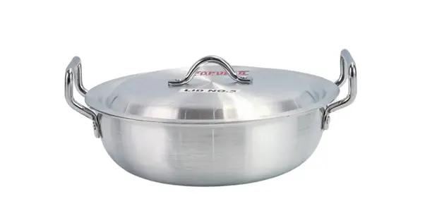 Karahi Pot 6 36Cm/7Lt Rnd Alum Pbi