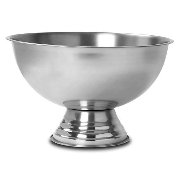 Punch / Ice Bowl 40x23cm Stainless Steel Footed - Essentials