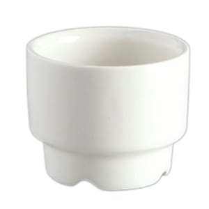 Egg Cup/Toothpick Holder 4x5cm Porcelain Footless -Continental