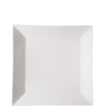 Plate 25x25cm Square Porcelain - Continental
