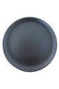 Plate 21cm Wave Ele Matt Black - Continental China