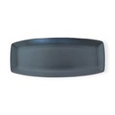 Platter 36.5x15.5cm Curve Ele Matt Black - Continental China