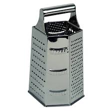 Grater 6 Sided Stainless Steel - Kitchen Essentials