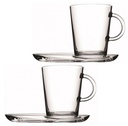 Tribeca Mug & Plate 4pc Set Glass 23581
