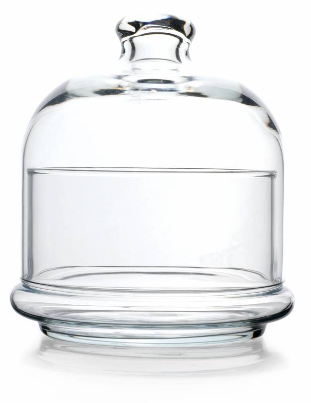Jam Jar Basic (9x9x11cm) Glass Base & Dome - 96966