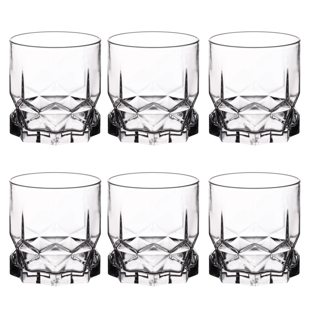 Whisky 6pc 325ml Glass - Future 41432