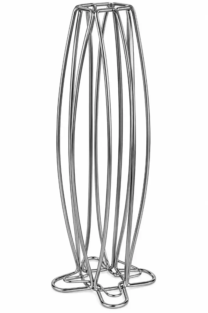 Coffee Pod Holder 40 Pod (14x14x38cm) Stainless Steel 