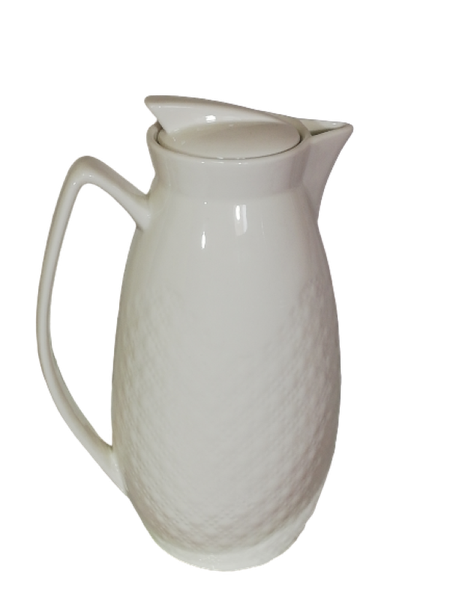 Teapot 1.6Lt Porcelain White (16x10x26cm) - W42