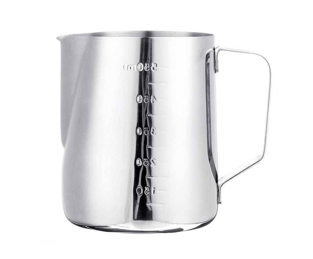 Frothing Jug 550ml (11x8cm) Stainless Steel With Measurements