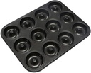 Doughnut Pan 12 Cup 35x26x2.5cm Non-Stick Carbon Steel – Baking Basics