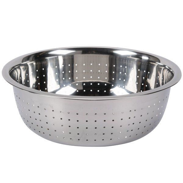 Colander 28x11cm Chinese Style Stainless Steel - Kitchen Essentials