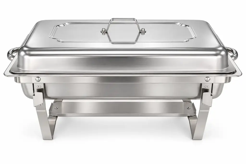 Chafing Dish 9.5L Rectangular with Double Inserts