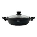 Fig Wok 22cm With Handles Non-Stick FIGW22