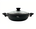 Fig Wok 24cm With Handles Non-Stick Figw24