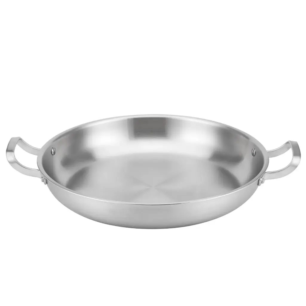 Paella Pan 35x5cm Aluminium 3mm Pae002