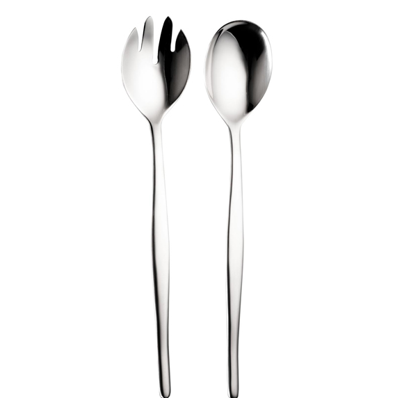Salad Set 2pc Long Handle Slimline - Eetrite SL/1SALLG