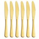 Table Knife 6Pc Rgold Teardrop 260-1