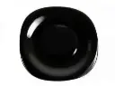 Plate 27Cm Carine Black Luminarc