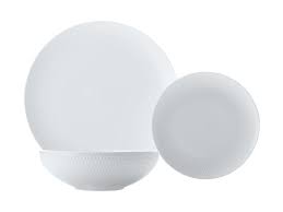 Dinner Set 18pc Tribeca Coupe White Basics- Maxwell & Williams WBA0150