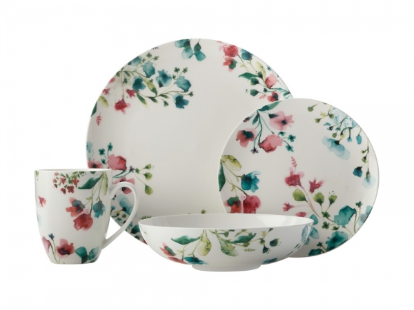 Dinner Set 16pc Coup Primavera - Maxwell & Williams Fx0218