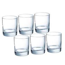 Tumblers 6pc Set 300ml Glass- Island Tu256