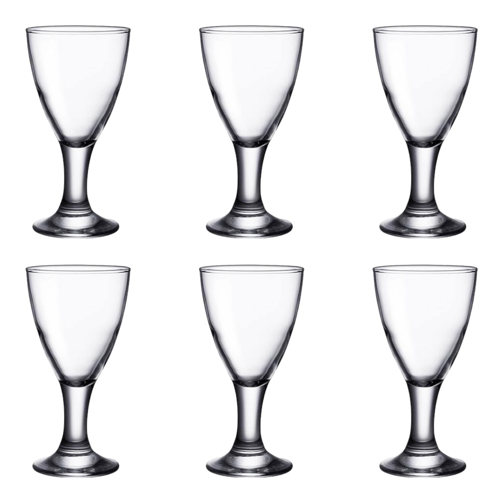 Wine Glass 6pc Set 250ml Svea - ST079AW