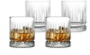 Elysia Whisky 4pc 355ml Cut-Glass Clear 520004