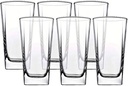 Hiball 6Pc 305ml Glass -Carre 41300