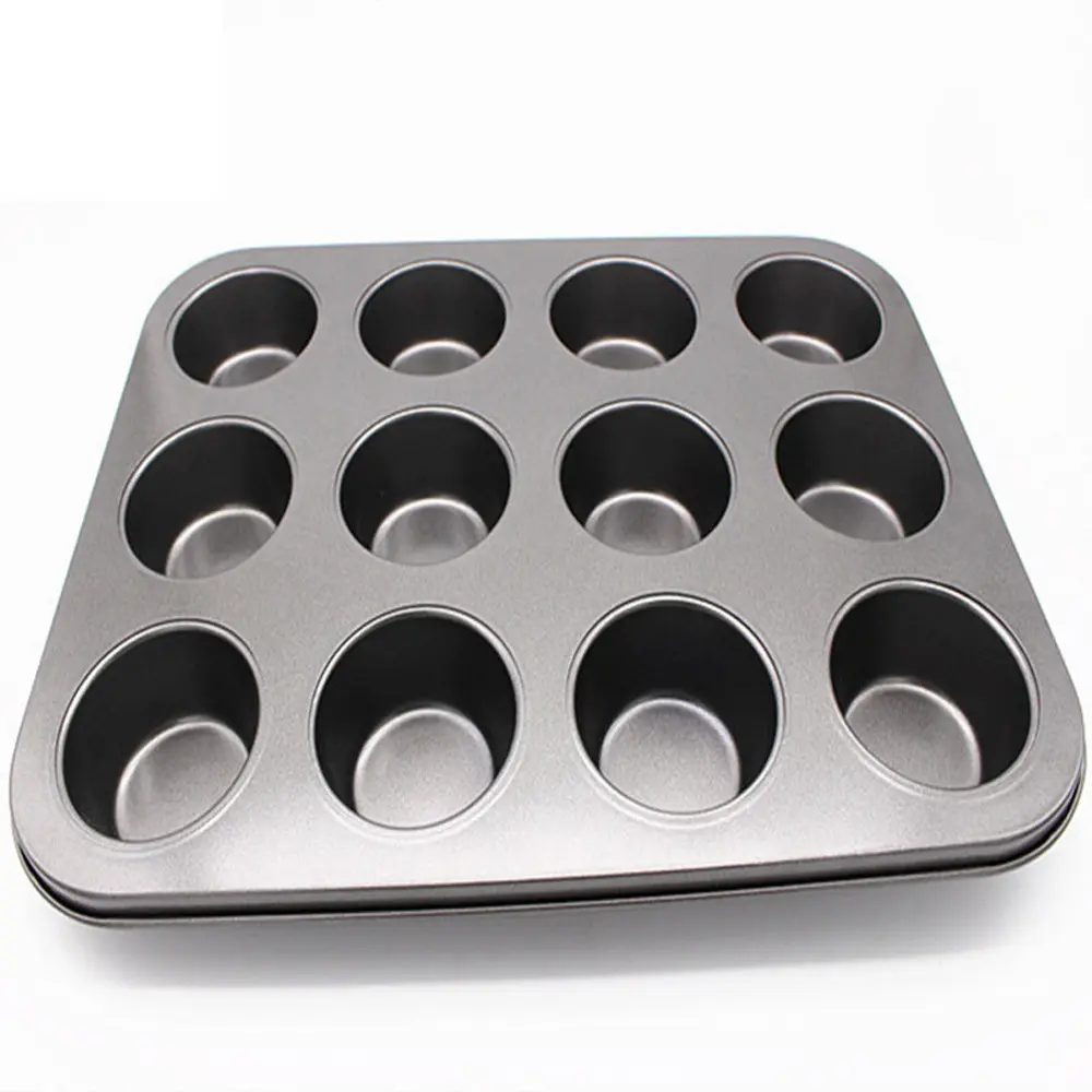 Muffin Pan 12Cup Mini Shapes