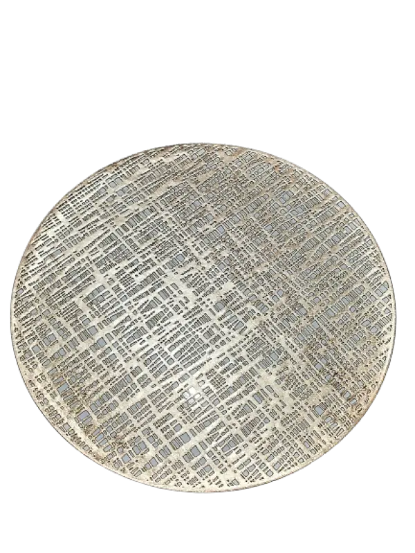 Placemat 1Pc 38Cm Cut-Out Disks