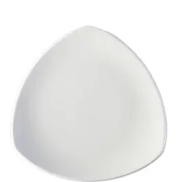 Plate 19cm Triangular Porcelain - Continental