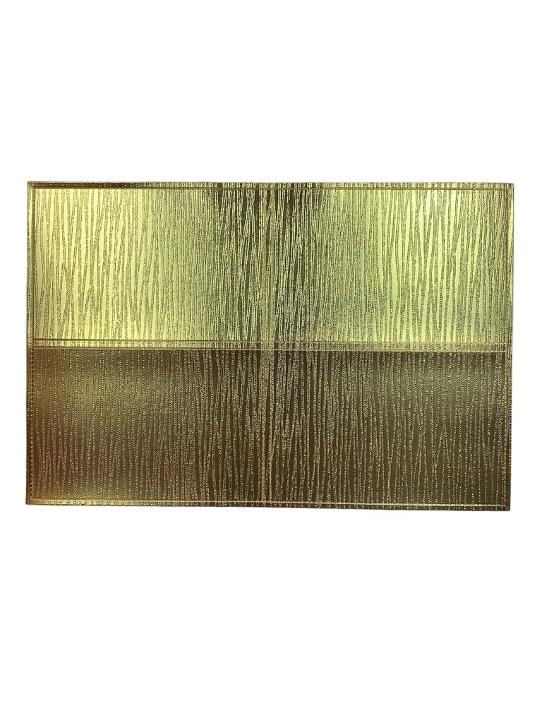 Placemat 45X30Cm Quarter Solid Linear Pattern Rvt2023-084