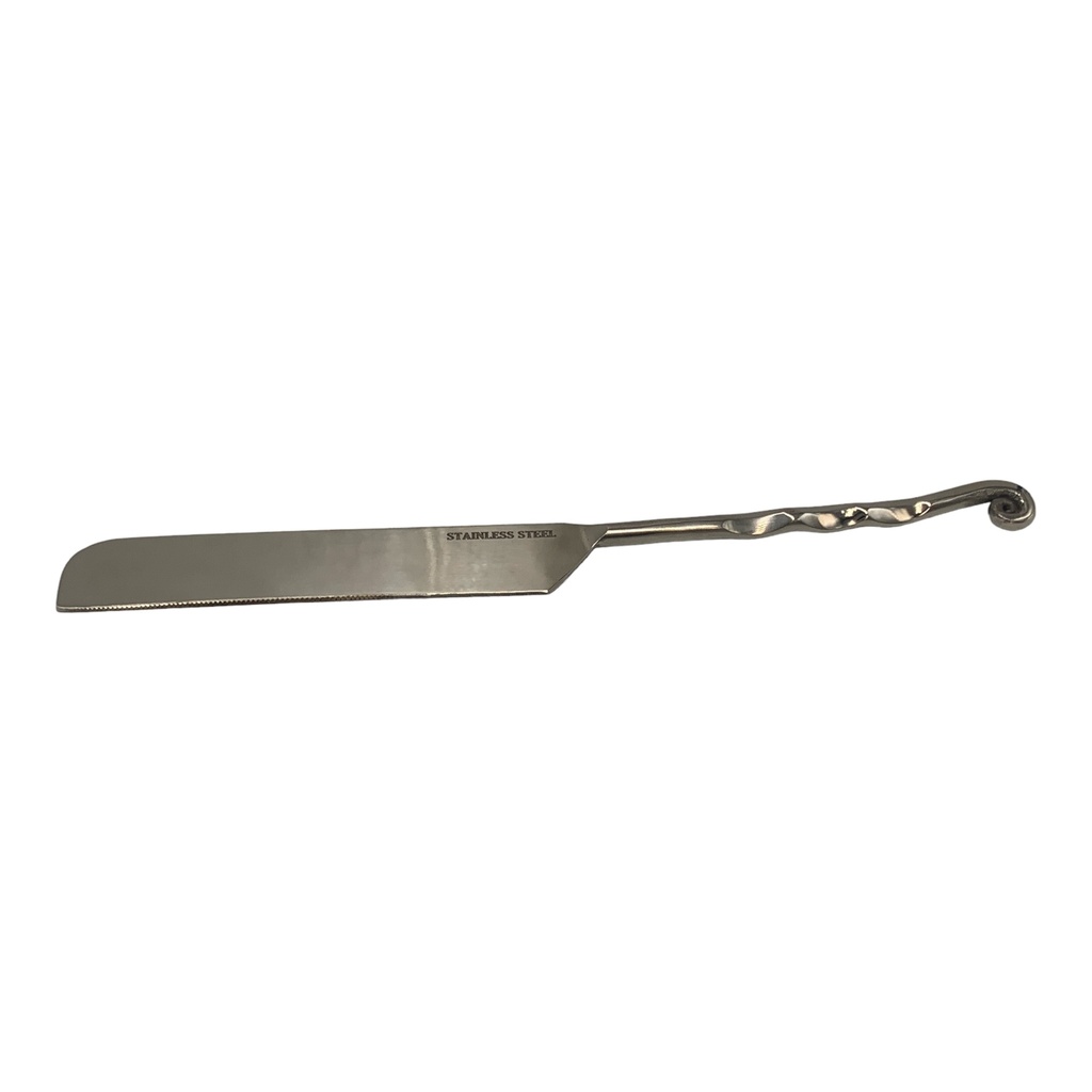 Knife 15.5cm Cake With Curl Handle Stainless Steel - SRM15185