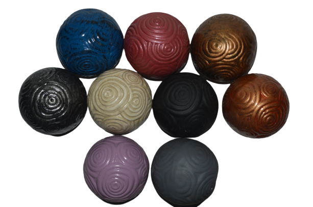 Décor Ball AC 32cm Swirl Embossed Design - Base