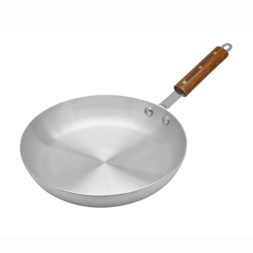 Frying Pan 35x6cm Aluminium With Wooden Handle Sonex 50412