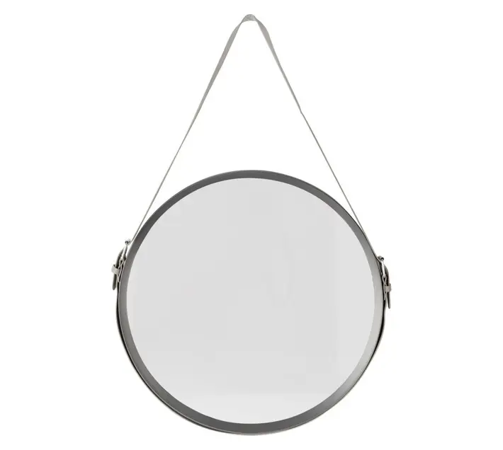 Mirror 51X5Cm Round Broad Border With Rope Sd509-5