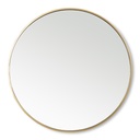 Mirror 60X2.5Cm Round Narrow Border Assorted Colours Sd422-5